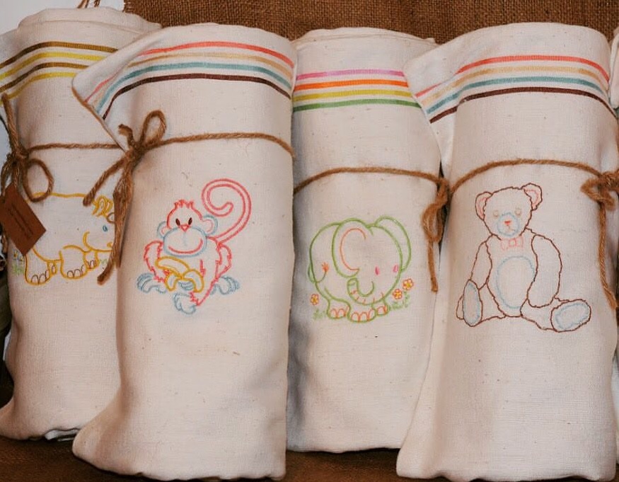 Little Gabies: Making Baby Blankets Clothes Out Of Traditional Gabi Wraps