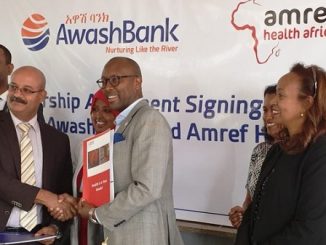 Awash Bank and Amref Health Africa
