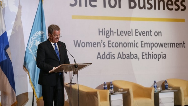 high-level event on Women’s Economic Empowerment, “She for Business”