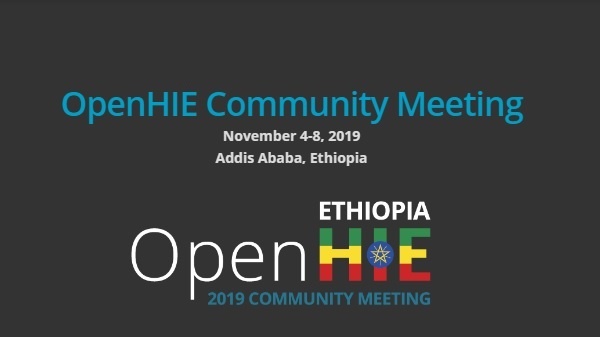 The 2019 OpenHIE Community Meeting