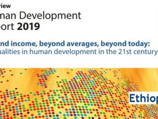Ethiopia on Human Development Report 2019