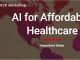 ICLR 2020 Artificial Intelligence for Affordable Healthcare