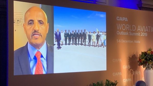 Tewolde GebreMariam honored Airline Executive of the Year