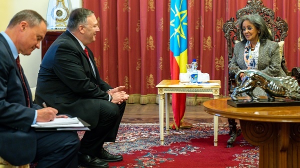 US Secretary of State Mike Pompeo visits Ethiopia