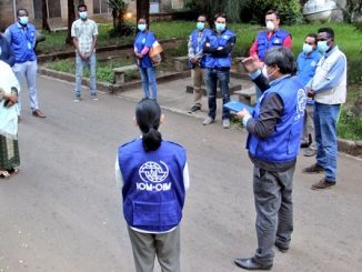 IOM Ethiopia assists migrants in COVID-19 quarantine centers