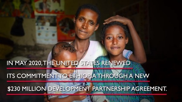 USA and Ethiopia development partnership agreement