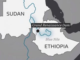 Blue Nile Dam of Ethiopia