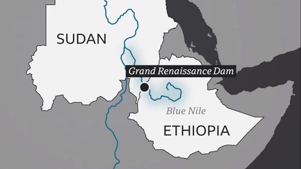 Blue Nile Dam of Ethiopia