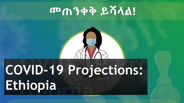 IHME COVID-19 Ethiopia Update በኮቪድ-19 ምክንያት የሚሞቱ ሰዎች