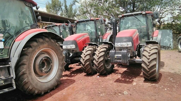 Case IH tractors in Ethiopia
