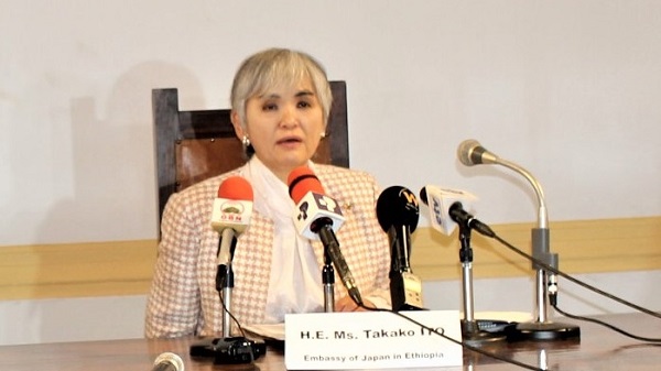 Japan Ambassador to Ethiopia Ms Takako Ito