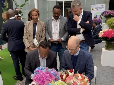 Ethiopian Horticulture Producer Exporters Association (EHPEA) and MPS Group signed a Memorandum