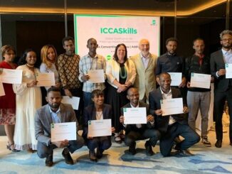 Staff of the Ethiopia Convention Bureau who completed ICCASkills cource (PHOTO: ICCA)